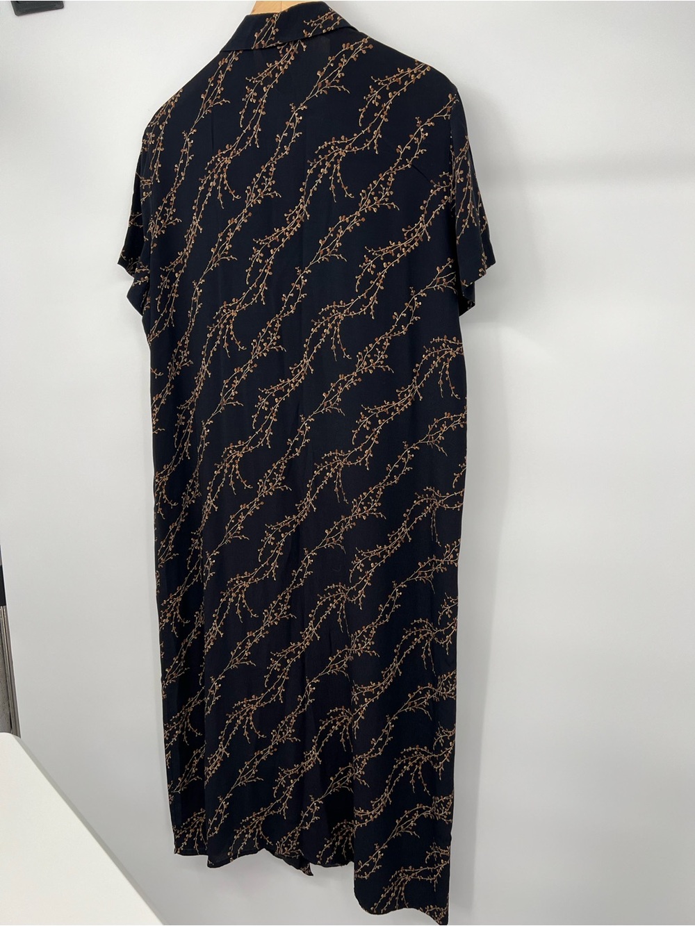 Jennifer Moore Vintage Black Dress Large - Picture 3 of 9